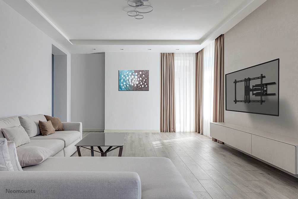 Neomounts WL40S-850BL18 TV-beugel wand 43-86" - full motion - snelle installatie